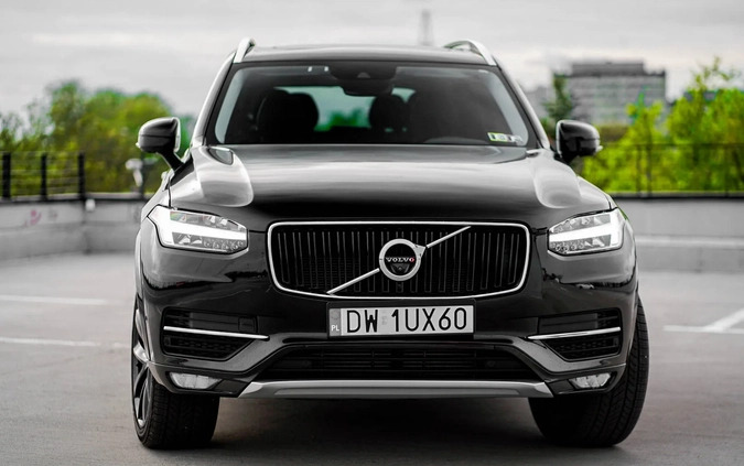 Volvo XC 90 cena 125000 przebieg: 84000, rok produkcji 2018 z Wrocław małe 596